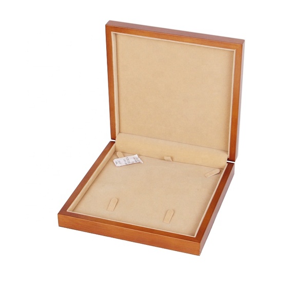 special customized wooden jewelry set gift box for luxury gold &